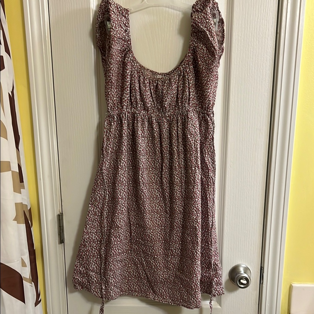 Circle Print Women's Dress